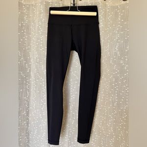 Black Lululemon Align Leggings, Size 6